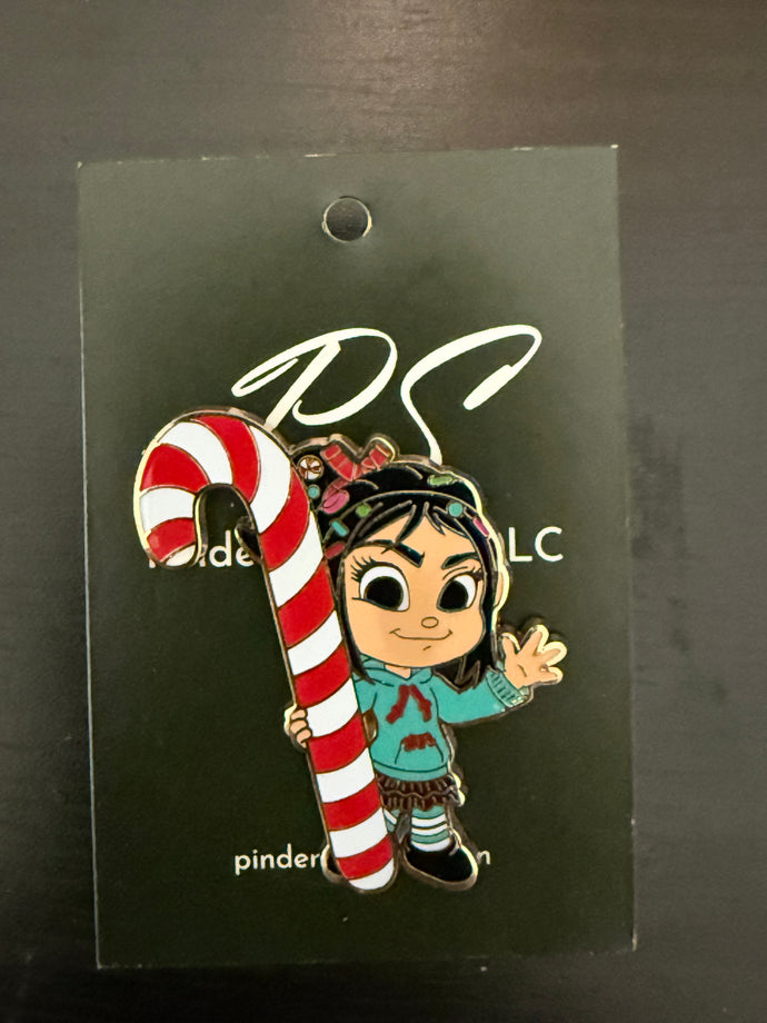 DSSH Vanelope with Candy Cane Limited Edition Pin