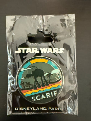 Star Wars Scarif Disneyland Paris Pin New on Card