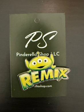 Alien Remix Pin