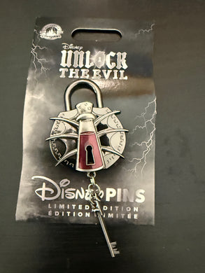 Ezma Unlock the Evil Limited Edition Pin New on Card