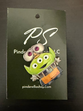 Alien Remix Walle Pin
