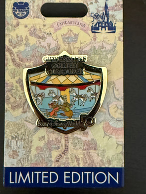 Walt Disney World 50th Anniversary Cinderella Carousel Pin New on Card