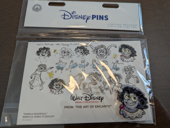 Mirabel The Art of Encanto Limited Release Pin