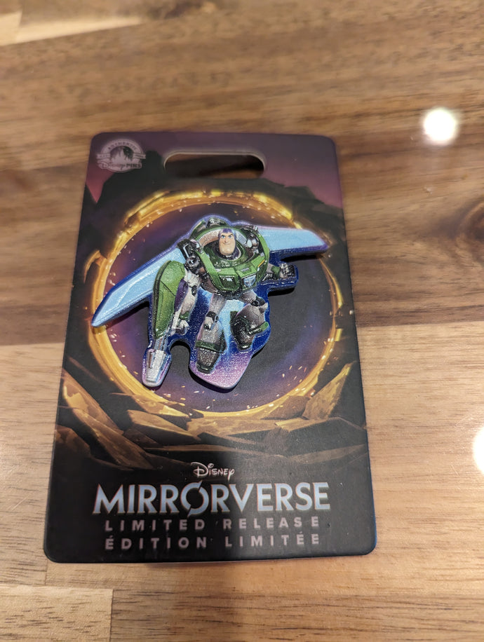 Buzz Lightyear Mirrorverse Limited Release Pin New on Card