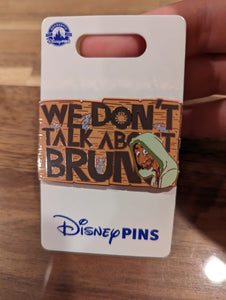 We Don't Talk About Bruno Pin New on Card