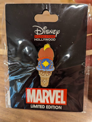 Captain Marvel DSSH Limited Edition Pin New on Card