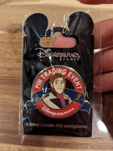 Disneyland Paris Hans Pin Trading Night Limited Edition Pin New on Card