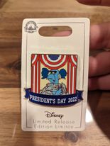 Muppets President's Day 2022 Limited Release Pin New on Card