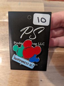 Happiness is Mickey Balloons Mystery Box Pin