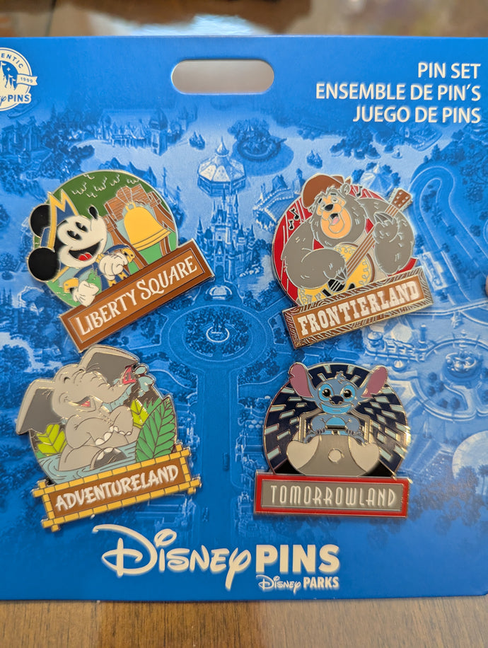 4 Pin Magic Kingdom Booster