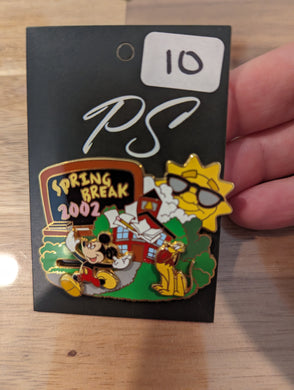 Spring Break 2002 Pin