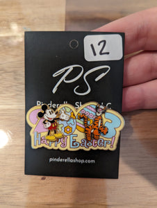 Happy Easter with Mickey and Tigger Pin