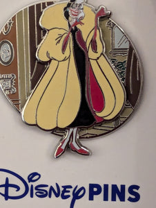 Cruella Pin New on Card