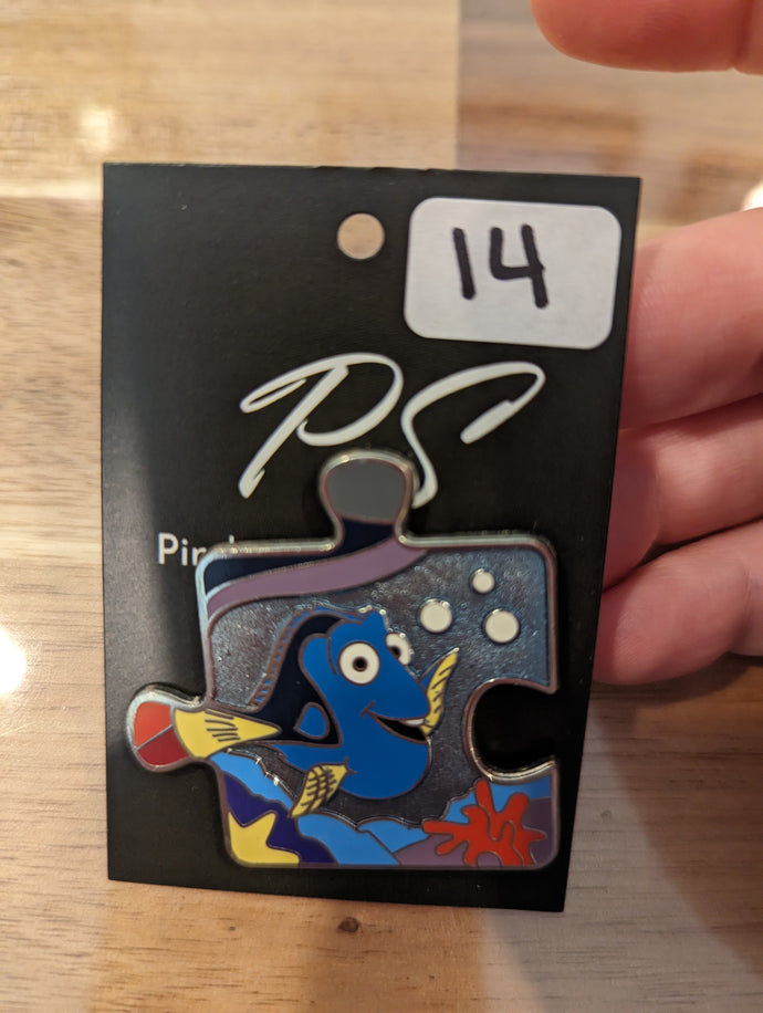 Dory Pixar Puzzle Piece Limited Edition Pin