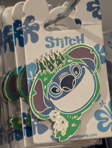 Stitch Smiling Disneyland Paris Pin New on Card