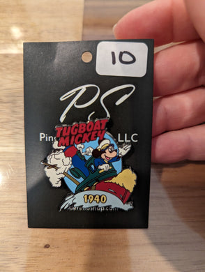 Tugboat Mickey Pin