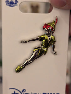 Peter Pan Pin New on Card