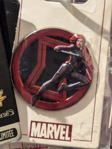 Black Widow Pin New on Card