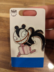 Scary Cat From Nightmare Before Christmas Pin New on Card