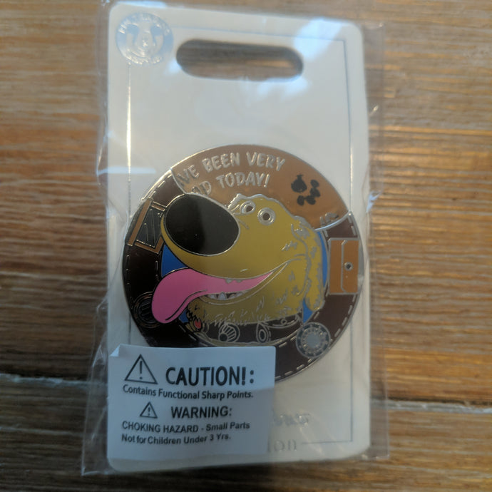 Up Spinner Pin New on Card