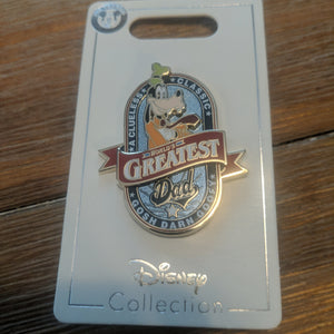 Goofy Greatest Dad Pin New on Card