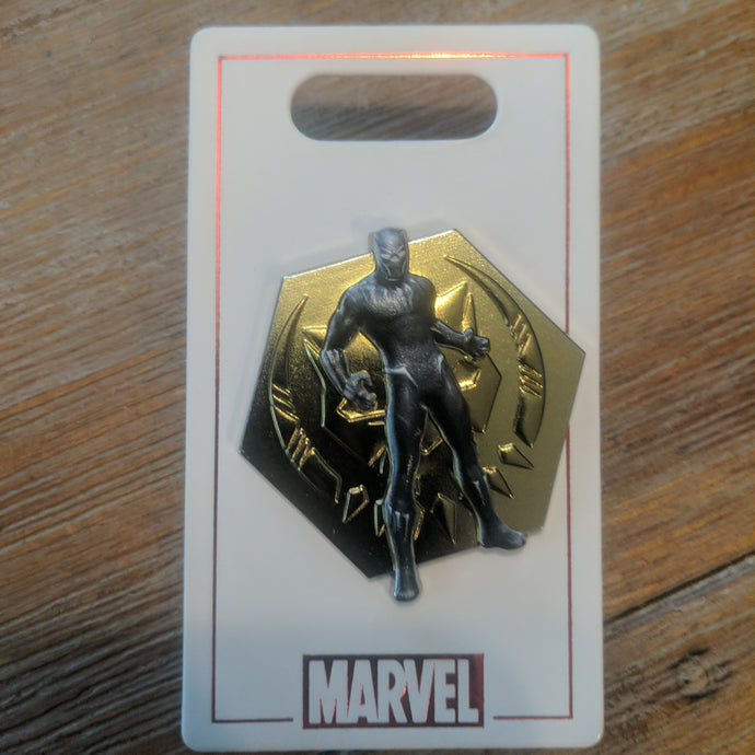 Black Panther from The Avengers Pin New on Card