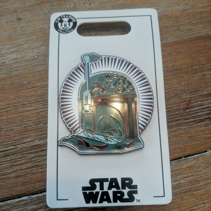 Star Wars Boba Fett Pin New on Card
