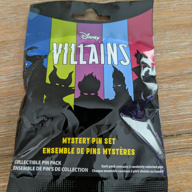 Villains Mickey Icon 5 Pin Mystery Bag