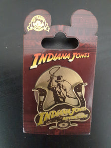 Indiana Jones Adventure Pin New on Card