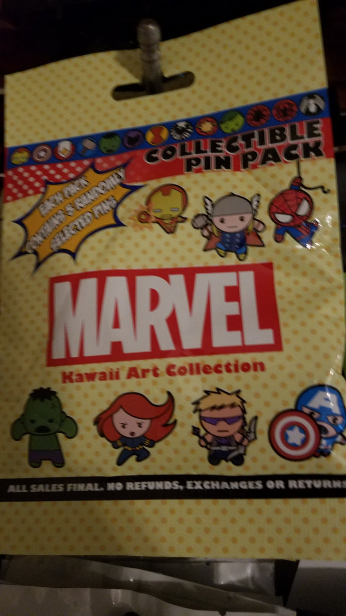 Marvel 5 Pin Mystery Bag