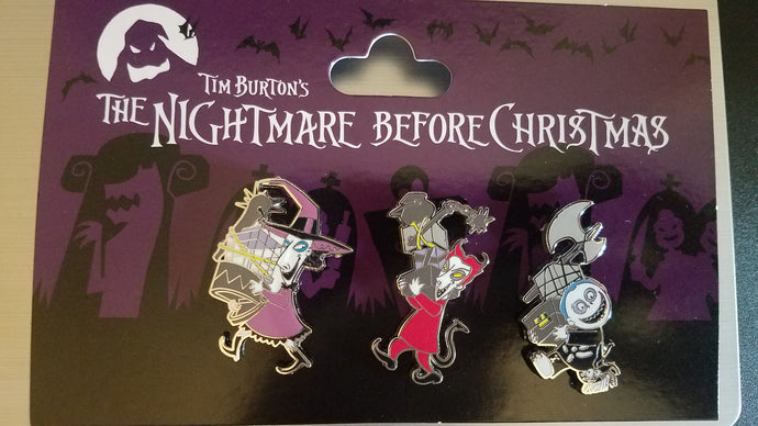 Nightmare Before Christmas Booster with Lock, Stock, and Barrel