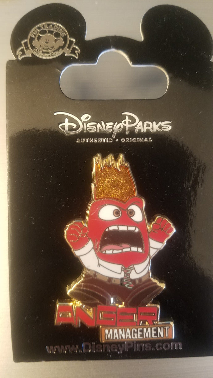 Anger Management from Inside Out Pin New on Card
