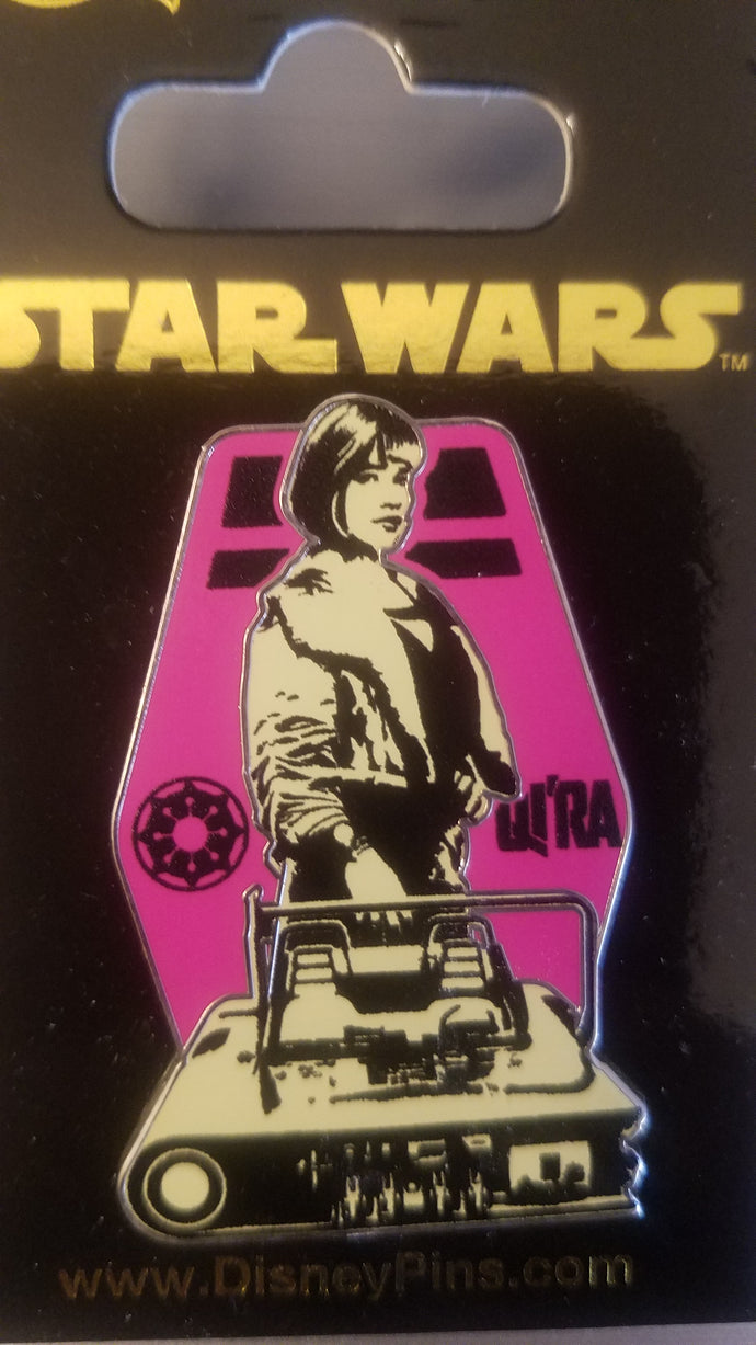 Qira from Star Wars Pin New on Card
