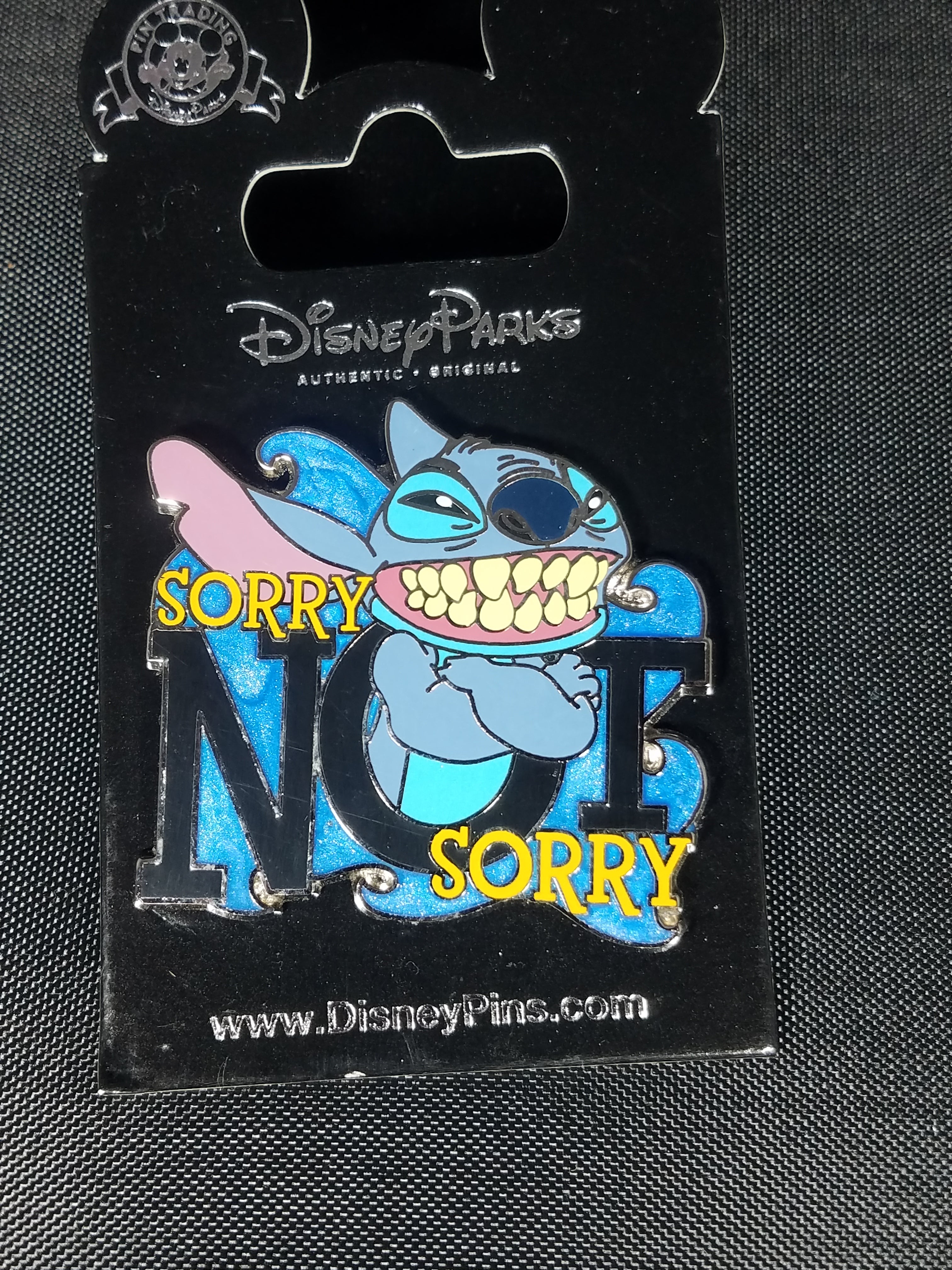 Sorry Not Sorry Stitch Pin