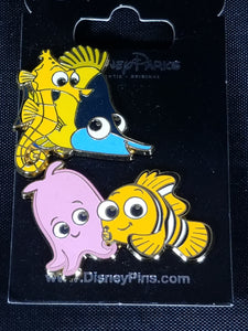 Nemo and Friends 2 Pin Set New on Card
