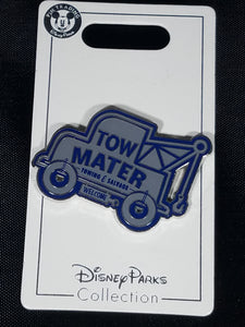 Tow Mater from Cars pin new on card