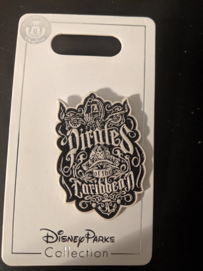 Pirates of the Caribbean Pin New on Card