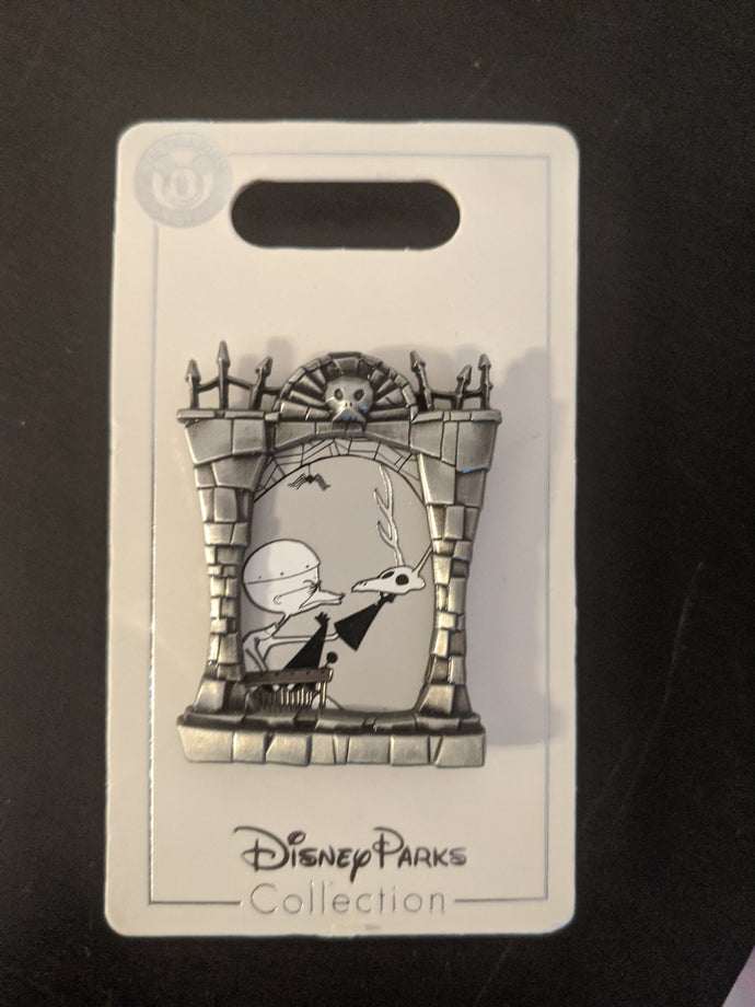 Professor from Nightmare Before Christmas Pin New on Card