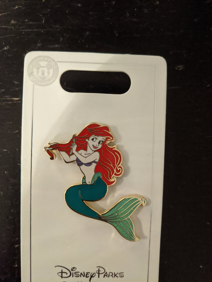 Ariel Pin New on Card