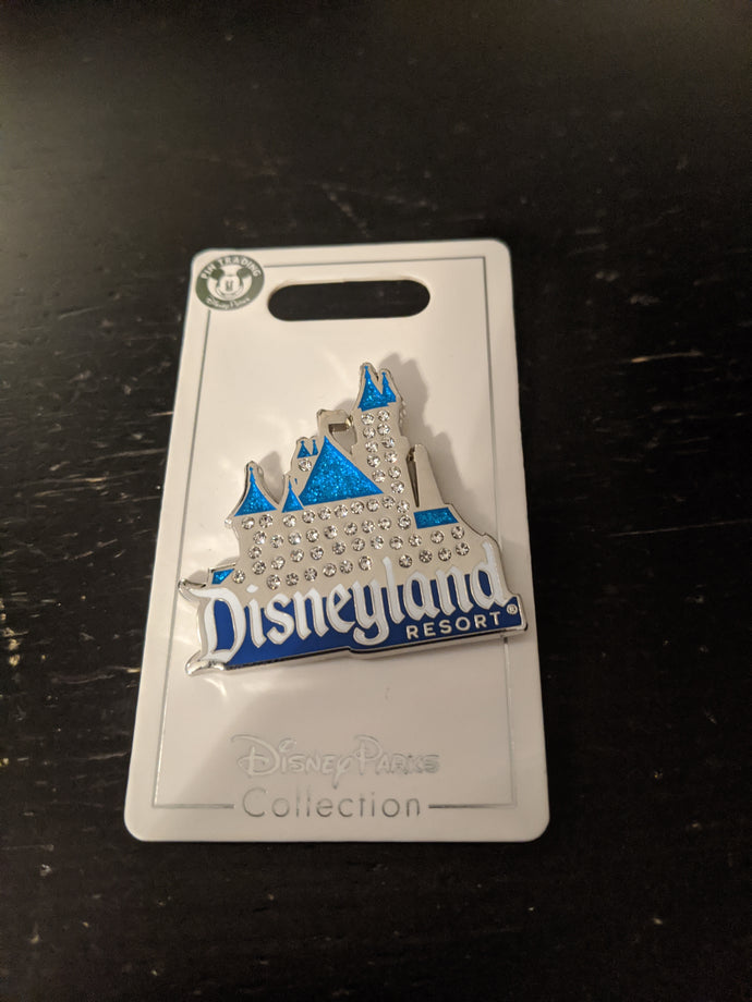 Disneyland Resort Castle Pin New on Card