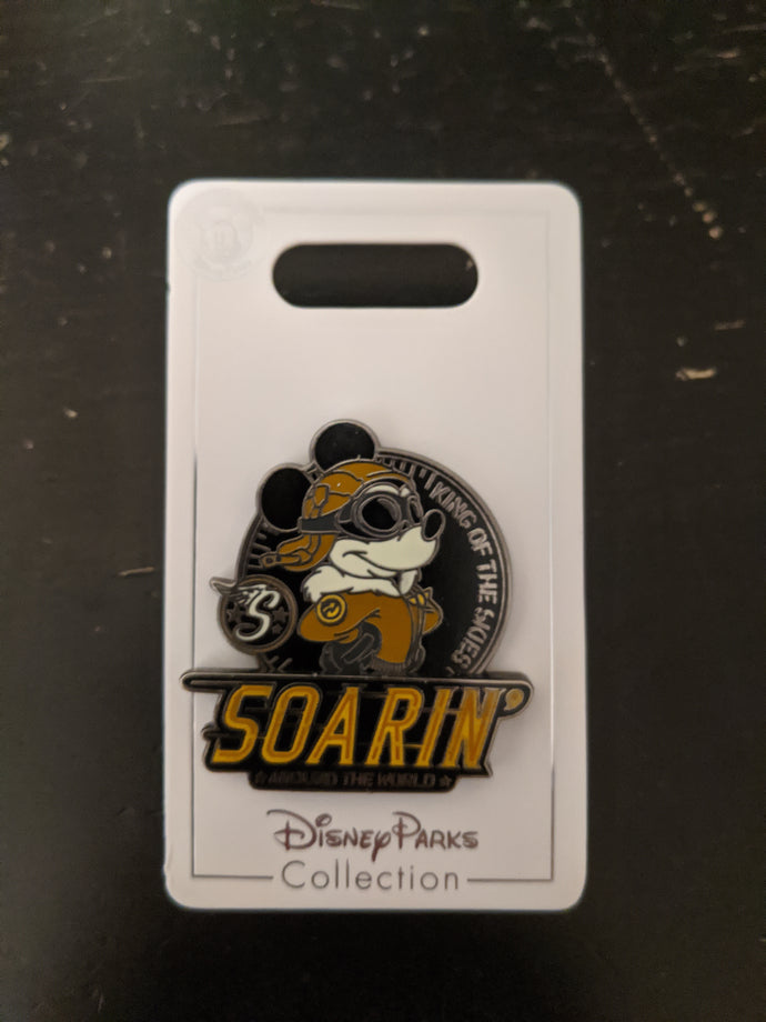 Soarin Pin New on Card