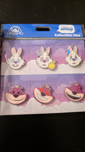 Cheshire Cat and White Rabbit from Alice in Wonderland Booster New in Package