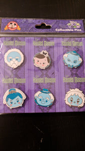 Haunted Mansion Tsum 6 Pin Booster New in Package