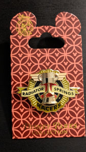 Radiator Springs Racers Pin from Cars New on Card