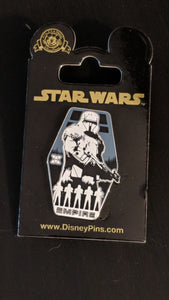 Star Wars Empire Storm Trooper Pin New on Card