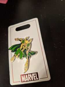 Marvel Loki from Thor Pin New on Card