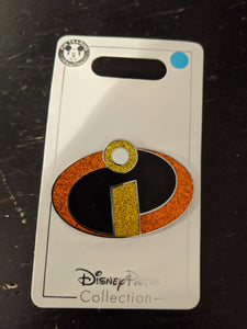 Incredibles Logo Pin New on Card