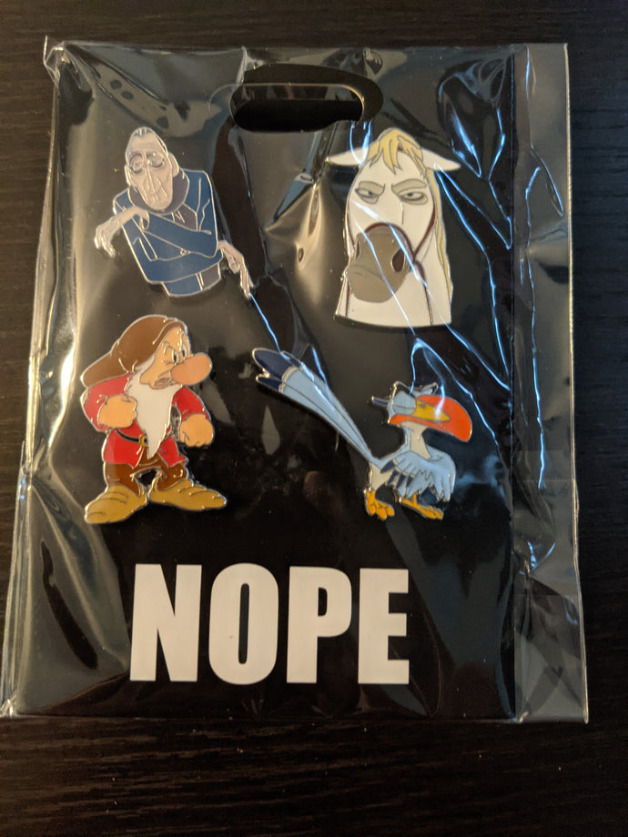 Nope 4 Pin Set New in Package