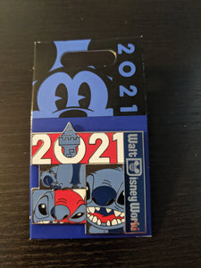 Stitch 2021 Walt Disney World Pin New on Card