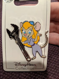 Gadget from Rescue Rangers Pin New on Card